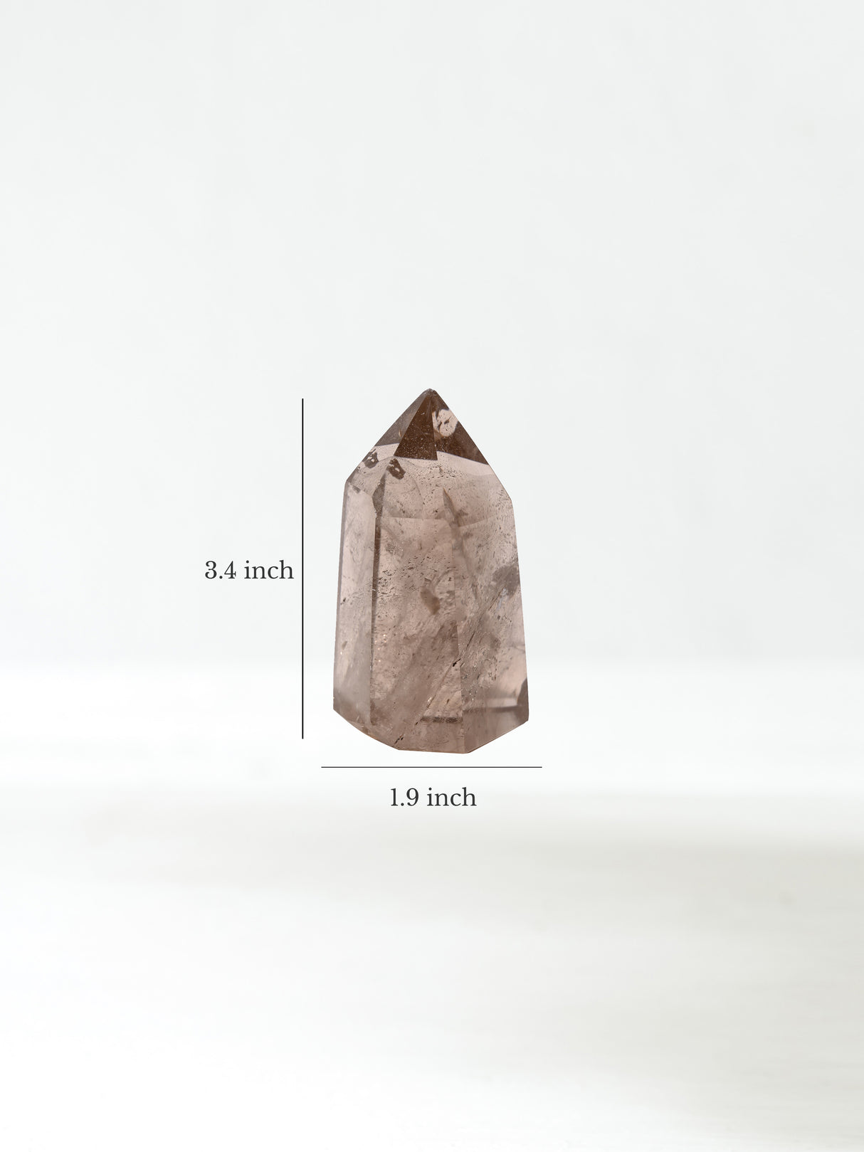 Smoky Quartz Tower J Dimension | Cg1044
