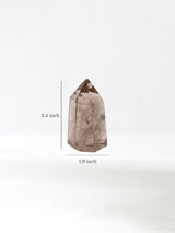 Smoky Quartz Tower J Dimension | Cg1044