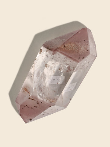 Double-Terminated Lithium Quartz Crystal