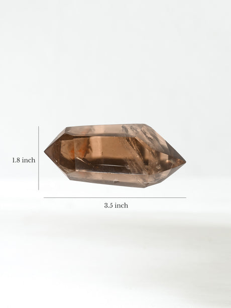 Double-Terminated Smoky Quartz A Dimension | Cg1055