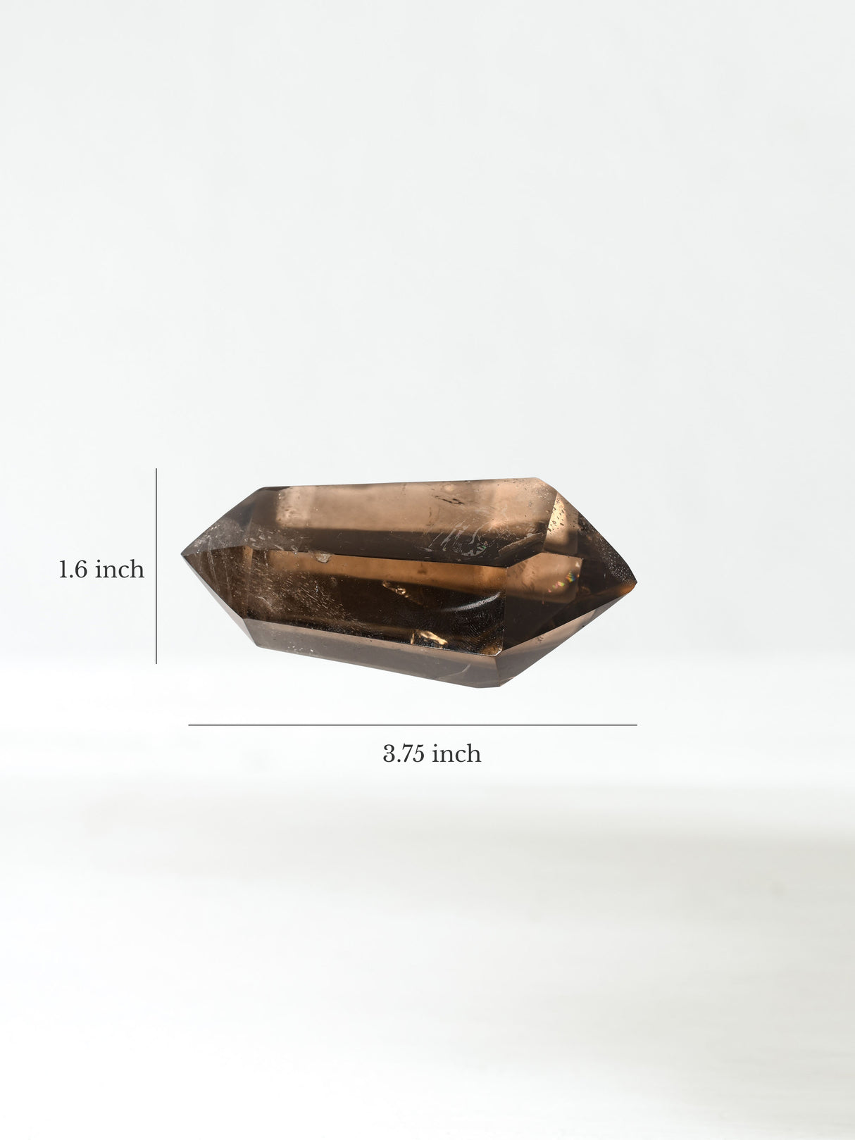 Double-Terminated Smoky Quartz D Dimension | Cg1058