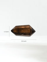 Double-Terminated Smoky Quartz H Dimension | Cg1062