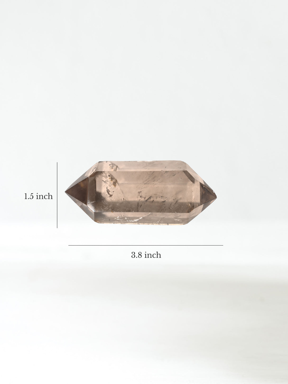 Double-Terminated Smoky Quartz I Dimension | Cg1063