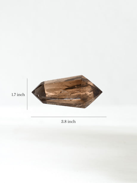 Double-Terminated Smoky Quartz L Dimension | Cg1066