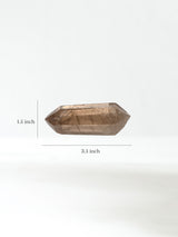 Double-Terminated Smoky Quartz O Dimension | Cg1069