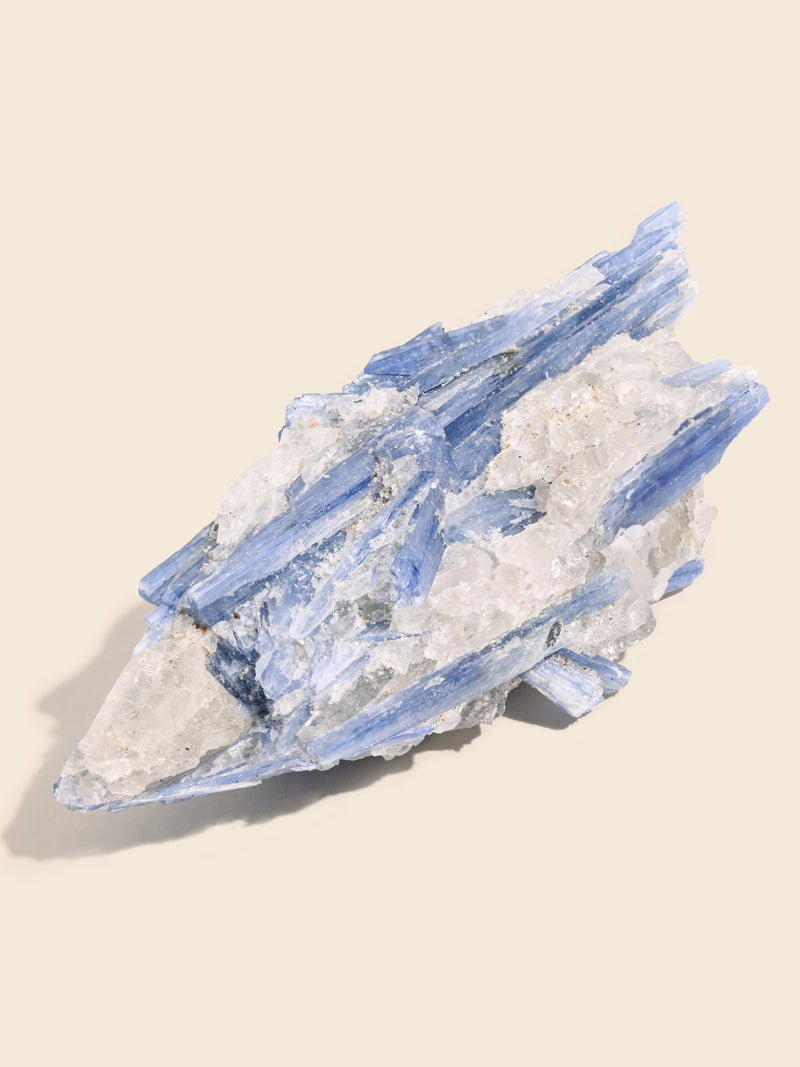 Blue Kyanite with Quartz and Mica