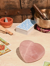 Rose Quartz Heart