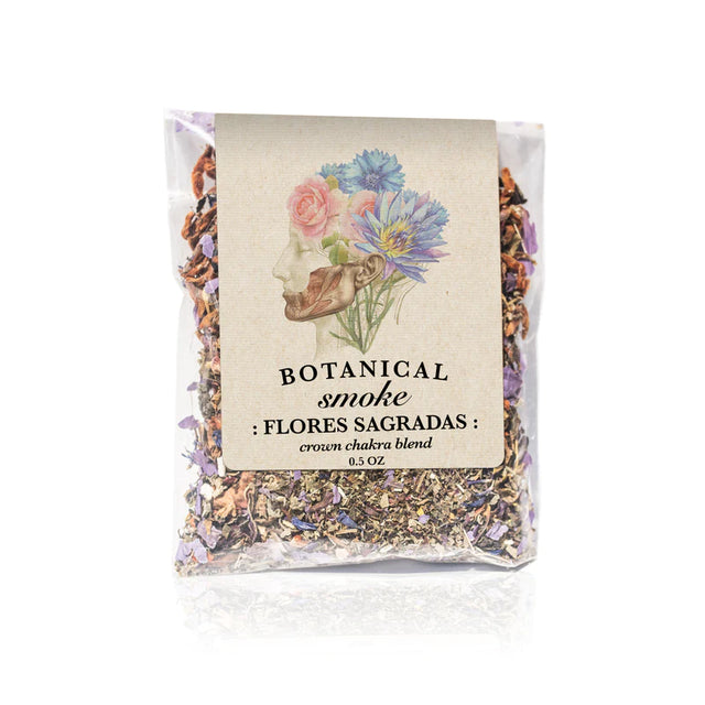 FLORES SAGRADES Botanical Smoke: Crown Chakra | af84