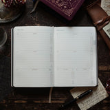 2026 Astrological Planner 1 | bj008-black | bj008-white | bj008-deepmoss | bj008-pomegranate-velvet | bj008-midnight-velvet