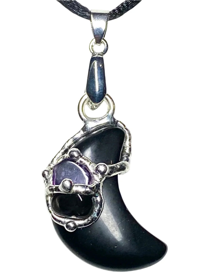 Protection Moon Pendant | js106-M15