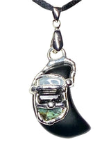 Keep Me Safe Moon Pendant | js107-M48