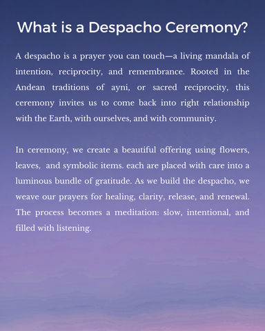 Holiday Market 12/11/25: Despacho Ceremony