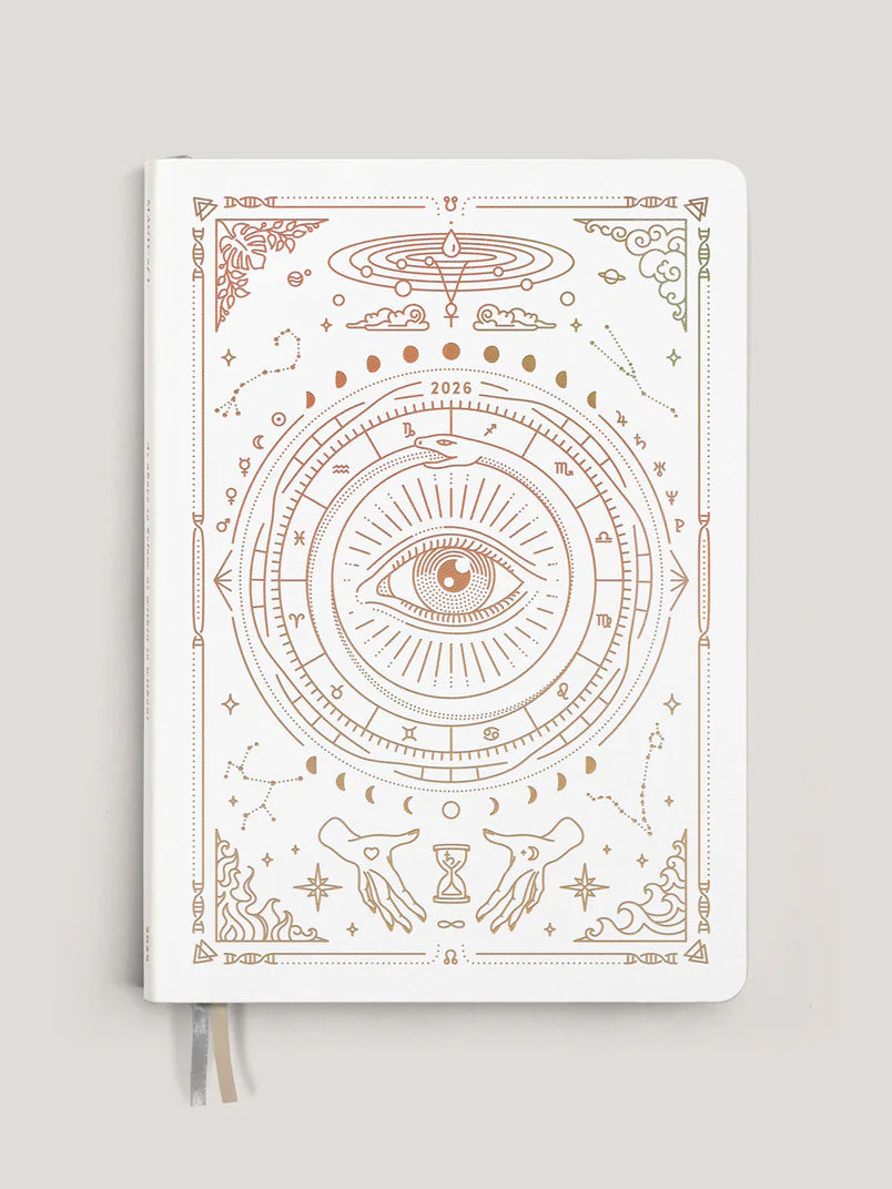 2026 Astrological Planner | bj008-white