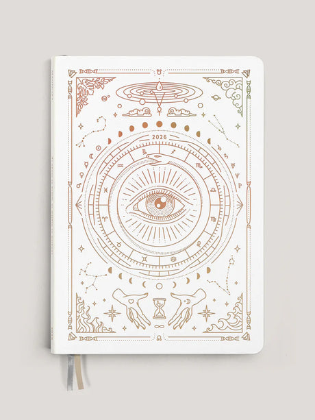 2026 Astrological Planner | bj008-white