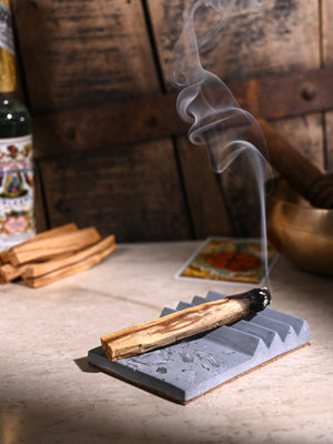 Blue Fog with Selenite