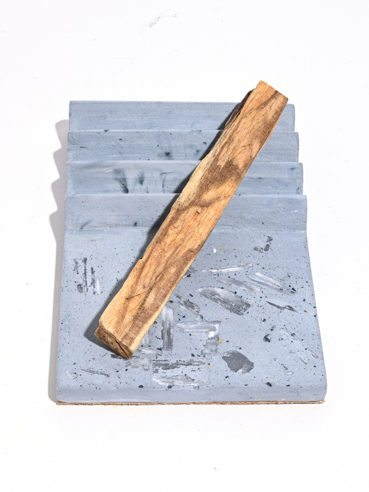 Auk Ma Palo Santo Burner 3 | ib94-Blue Fog Selenite