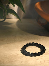 Black Tourmaline Bead Bracelet