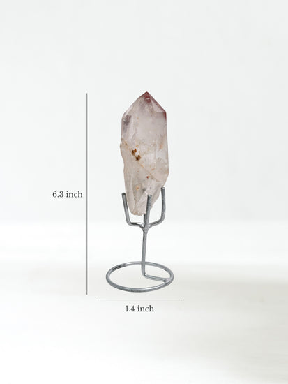 Double-Terminated Lithium Quartz Crystal B Dimension | Cg1051