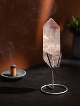 Double-Terminated Lithium Quartz Crystal