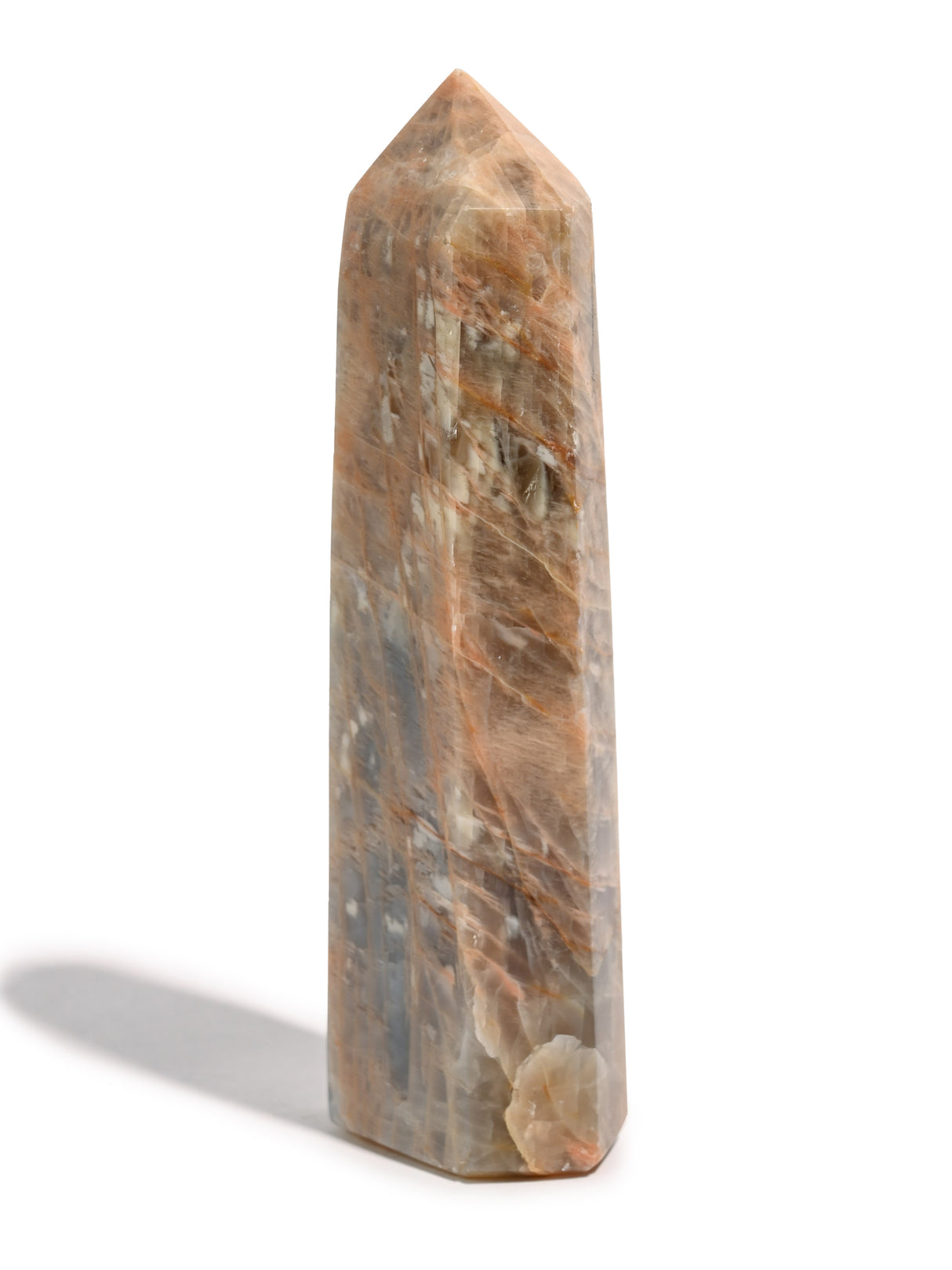 Peach Moonstone Tower H 4 | Cg1057