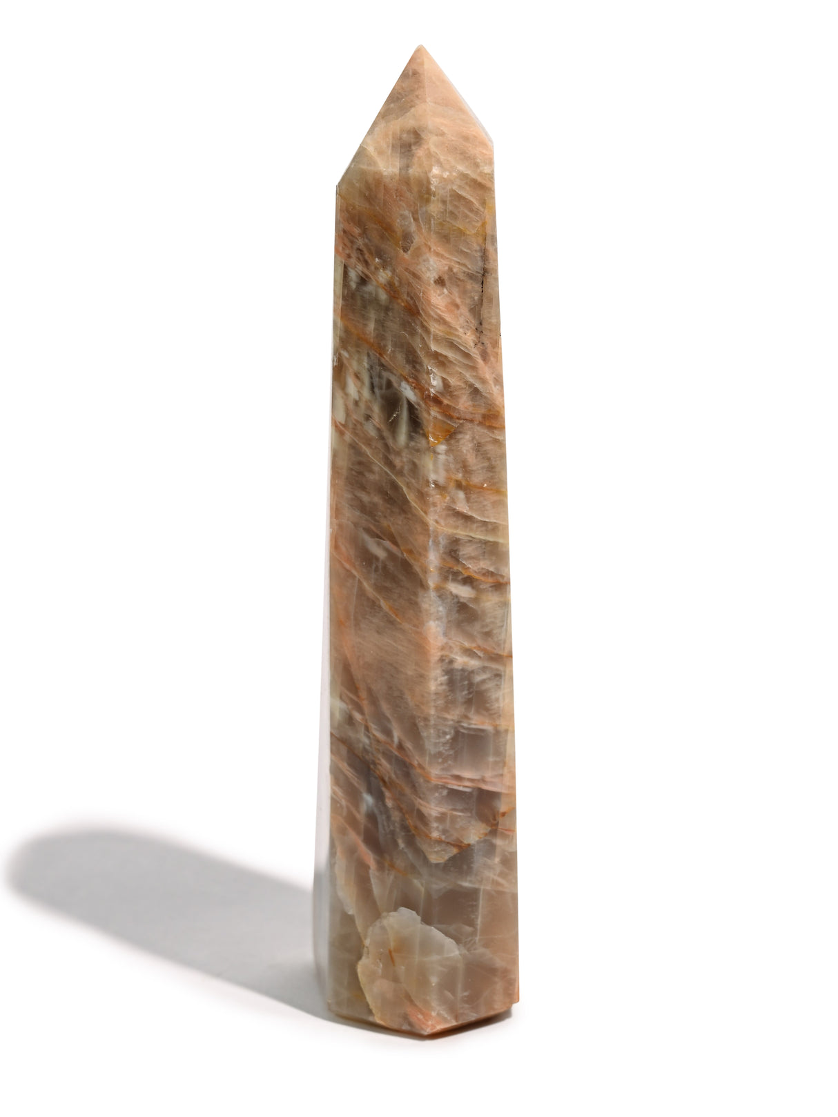 Peach Moonstone Tower H | Cg1057