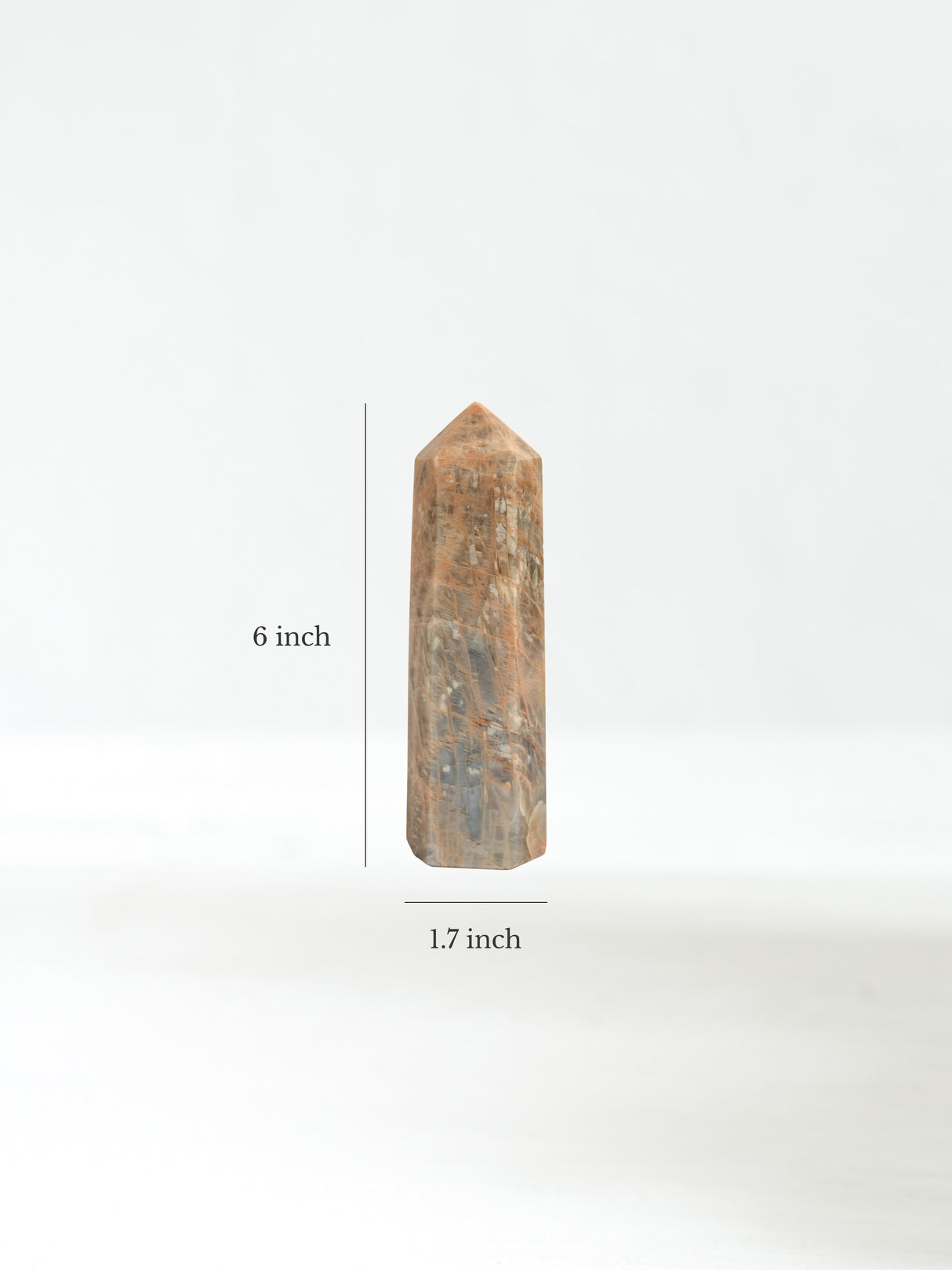 Peach Moonstone Tower H Dimension | Cg1057