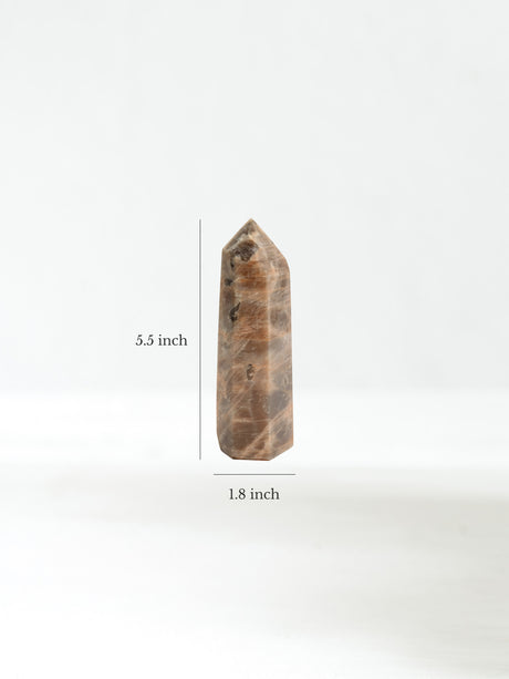 Peach Moonstone Tower L Dimension | Cg1062