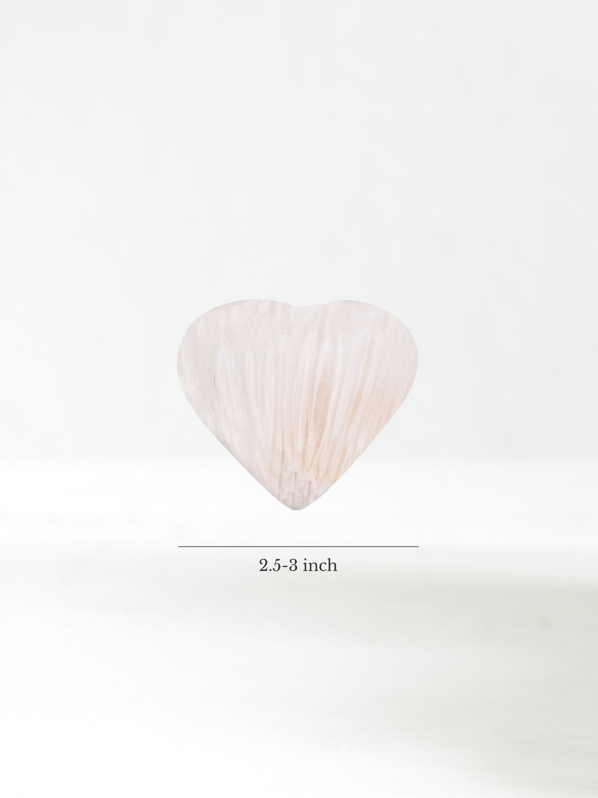 Scolecite Heart Dimension | Cg109