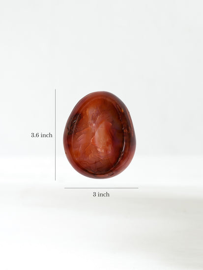 Carnelian Crystal Bowl Dimension | Cg1103