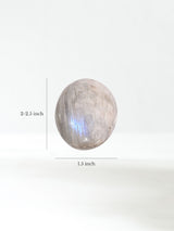 Moonstone Palm Stone Large Dimension | Cg117