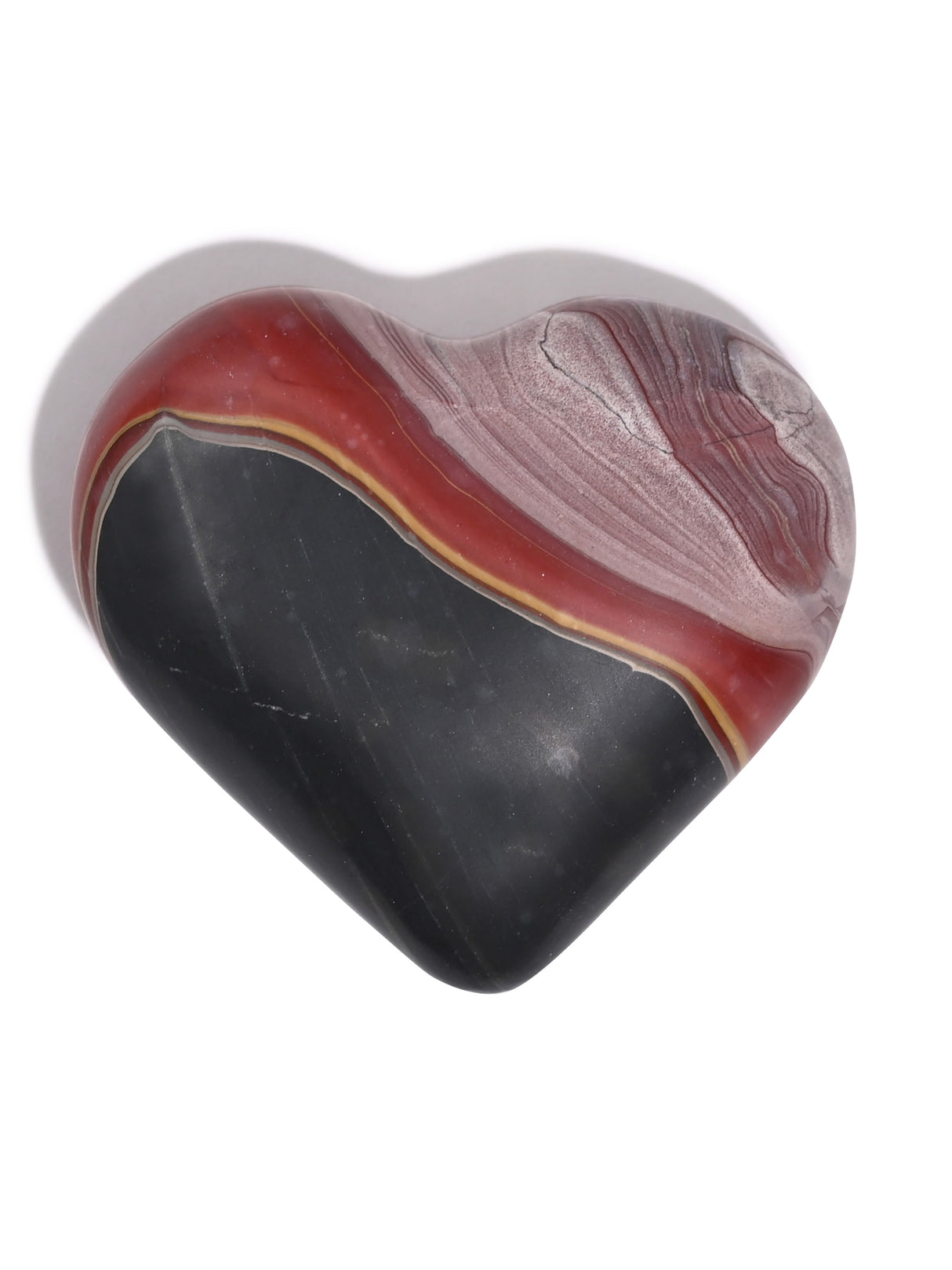 Rainbow Jasper Heart 1 | Cg1211