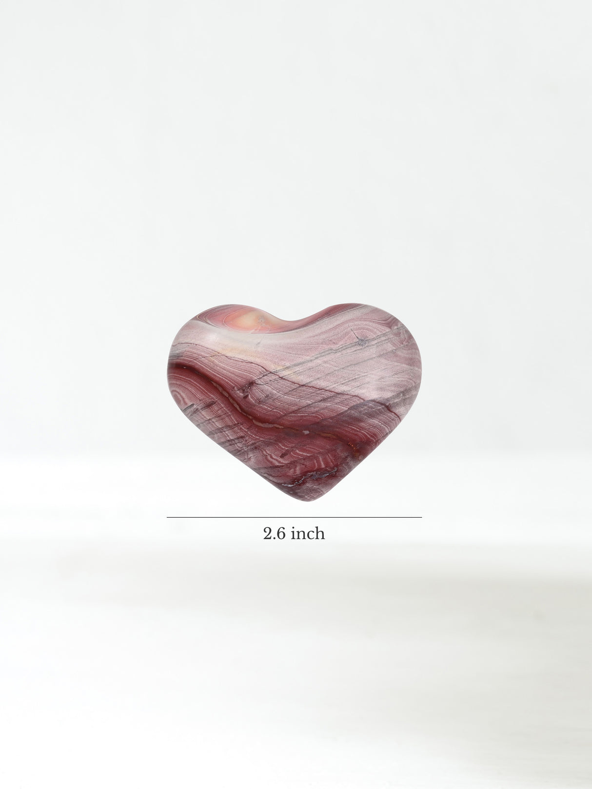Rainbow Jasper Heart Dimension | Cg1212