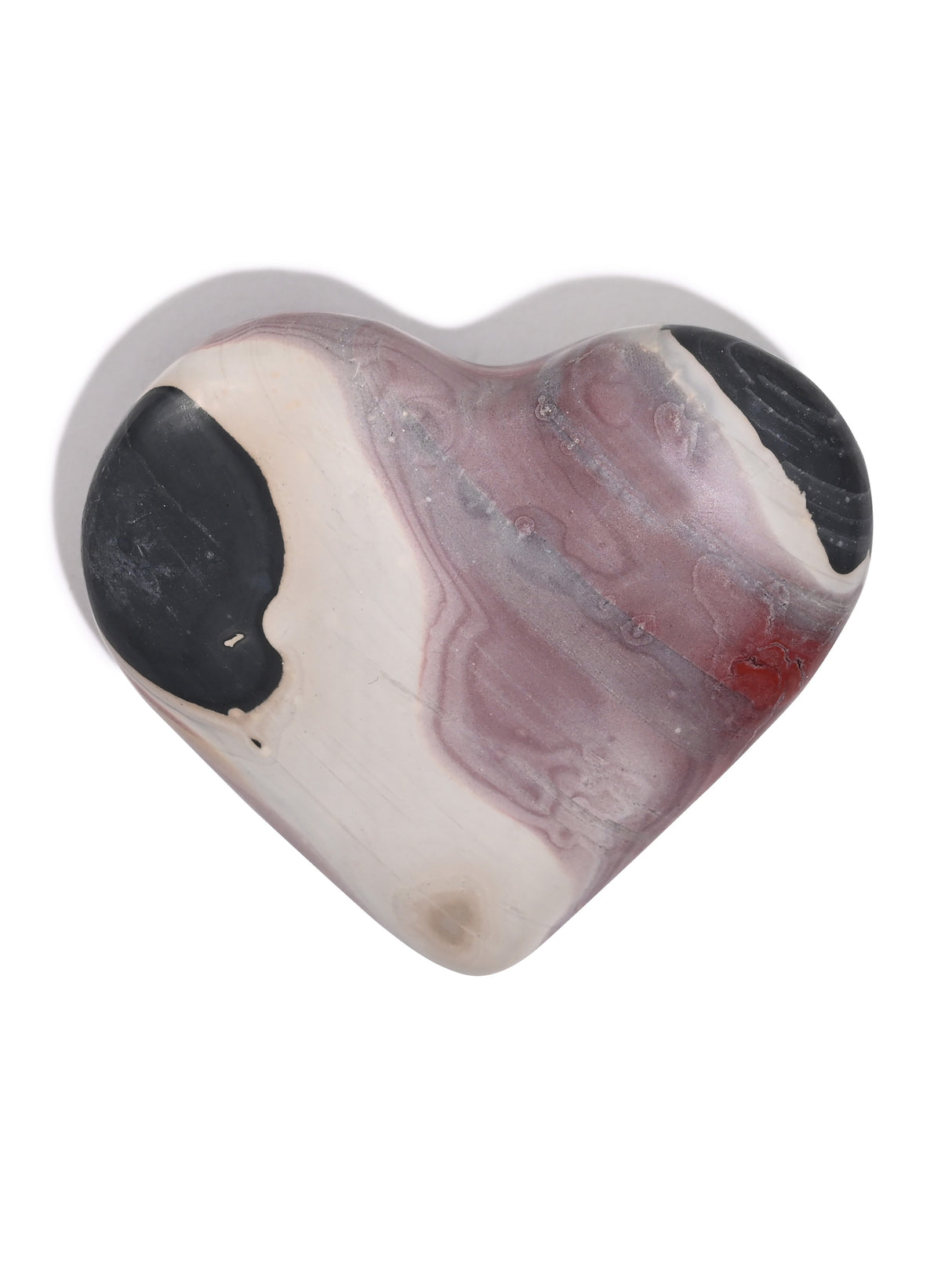 Rainbow Jasper Heart
