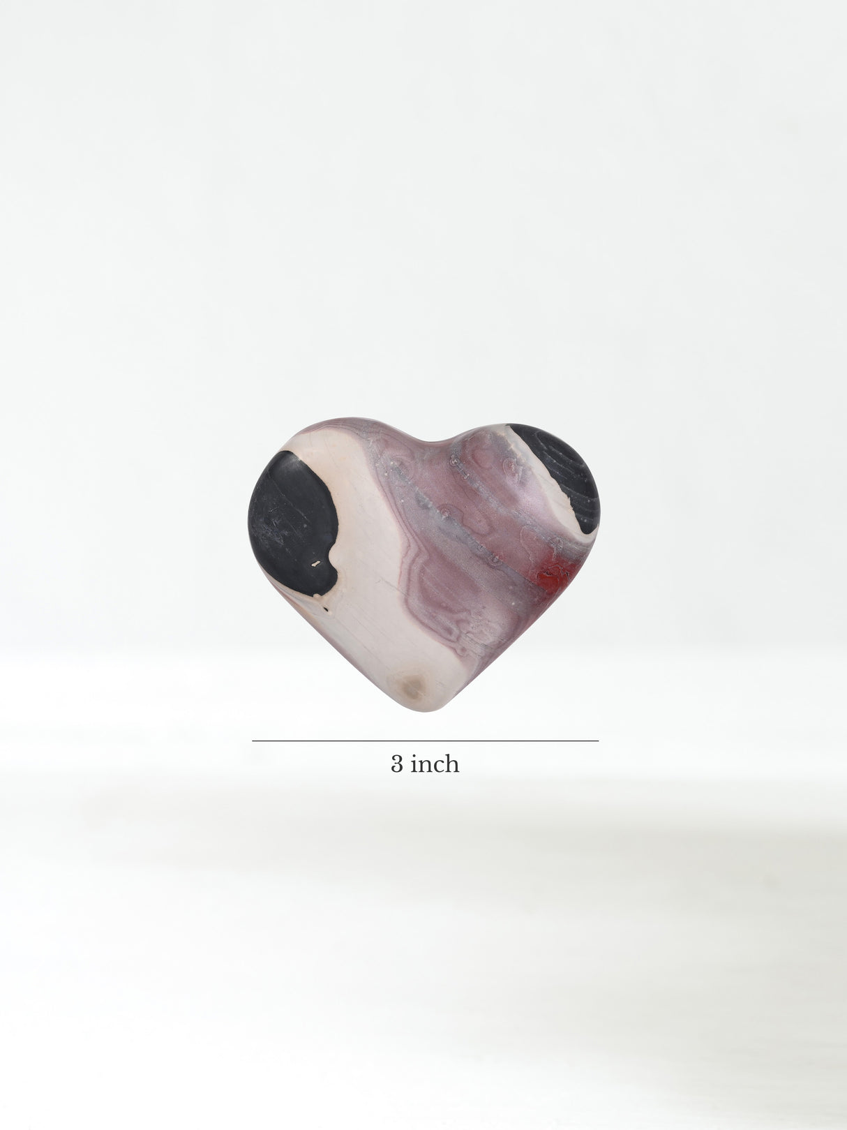 Rainbow Jasper Heart Dimension | Cg1213