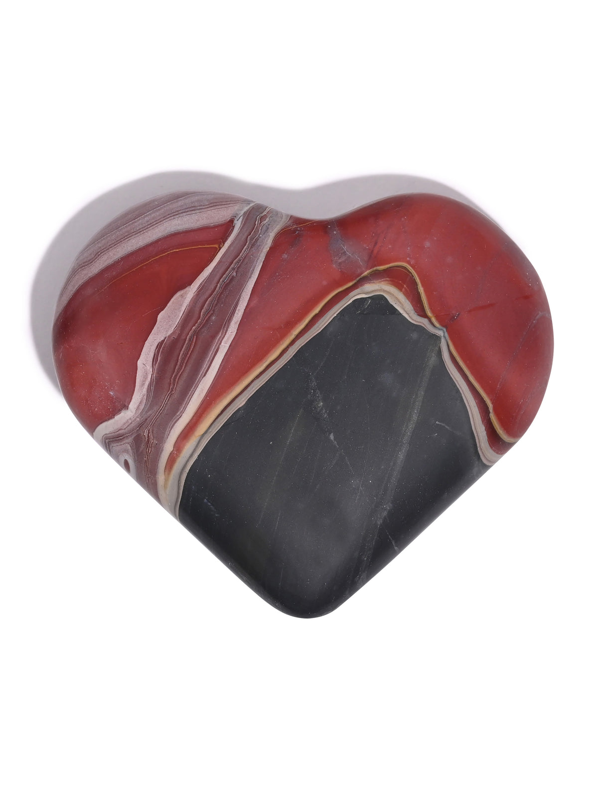 Rainbow Jasper Heart 1 | Cg1214