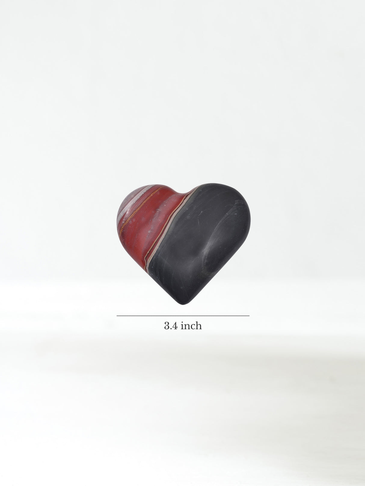 Rainbow Jasper Heart Dimension | Cg1217