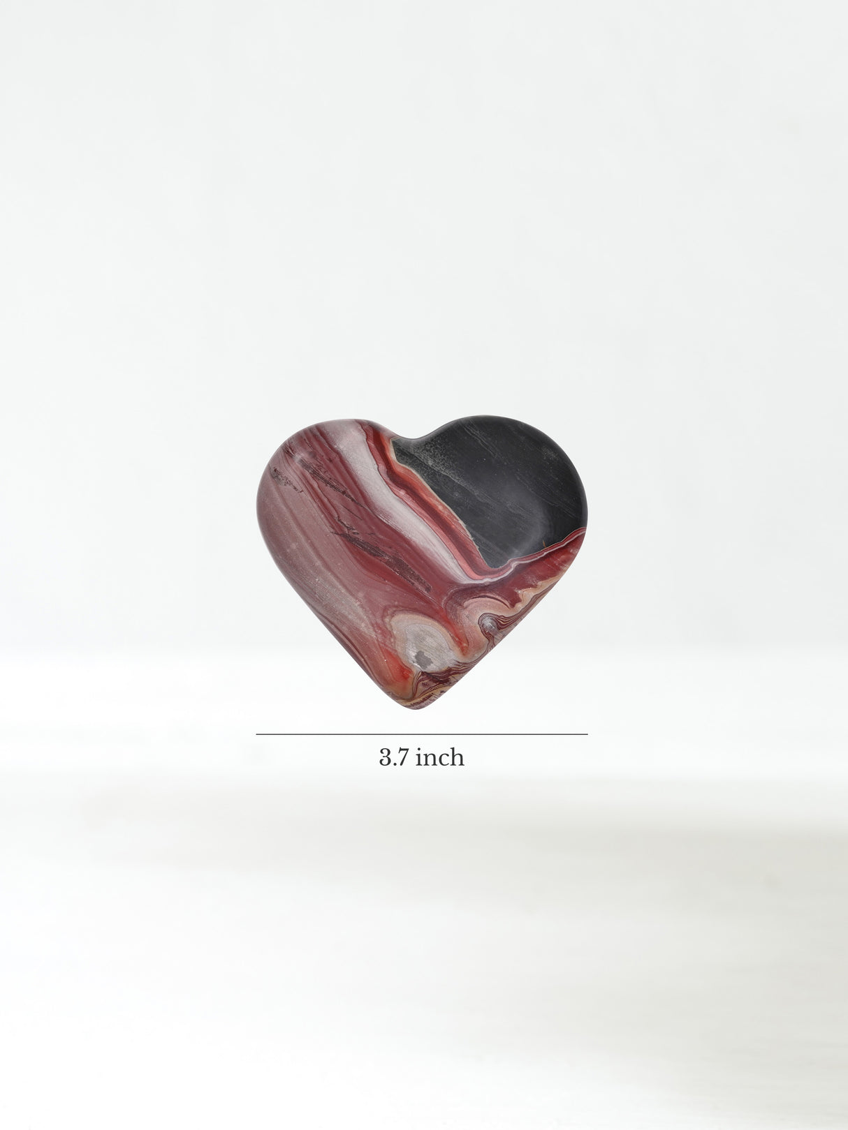 Rainbow Jasper Heart Dimension | Cg1218