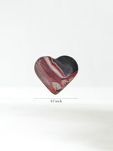 Rainbow Jasper Heart Dimension | Cg1218
