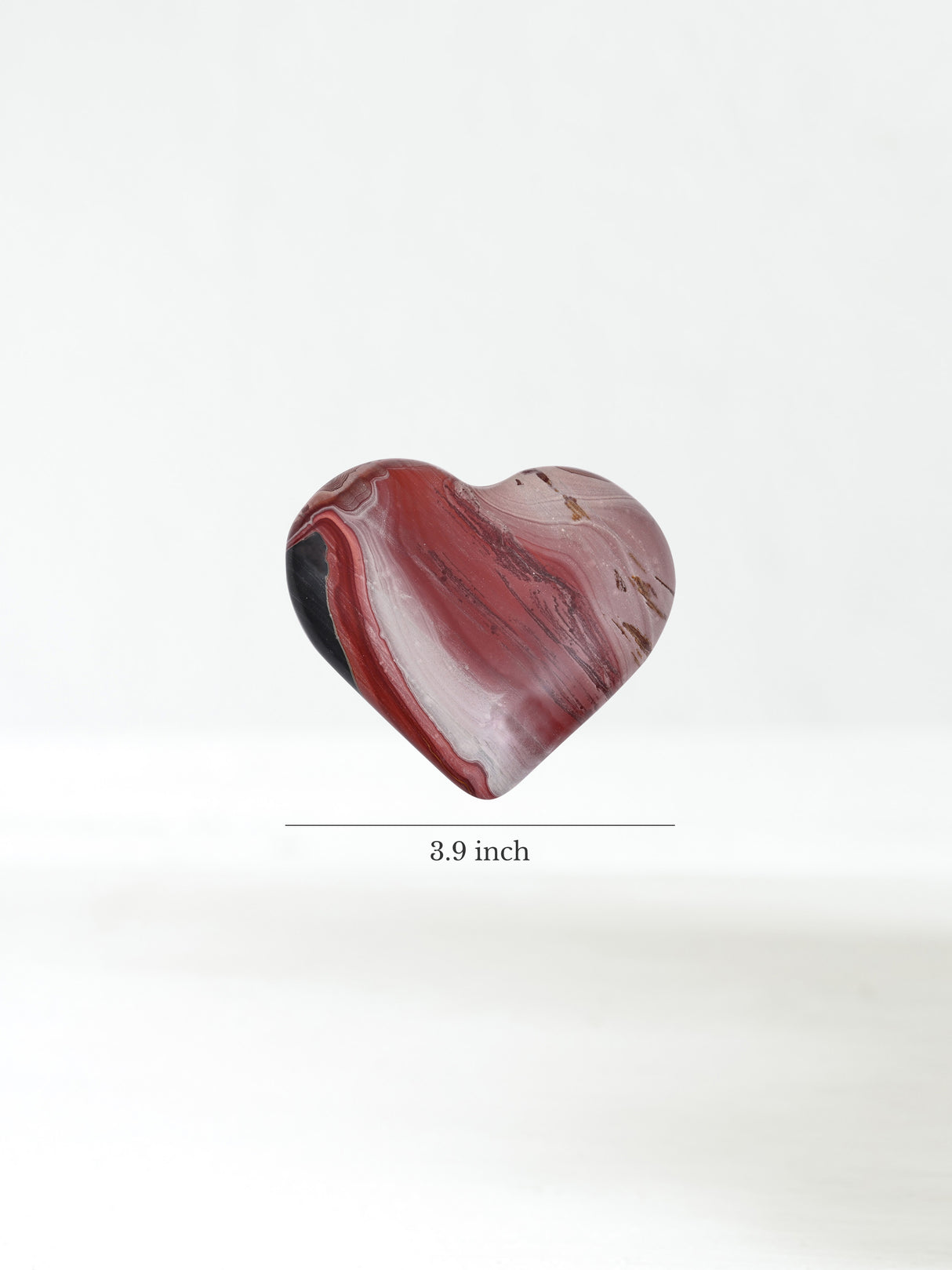 Rainbow Jasper Heart Dimension | Cg1219