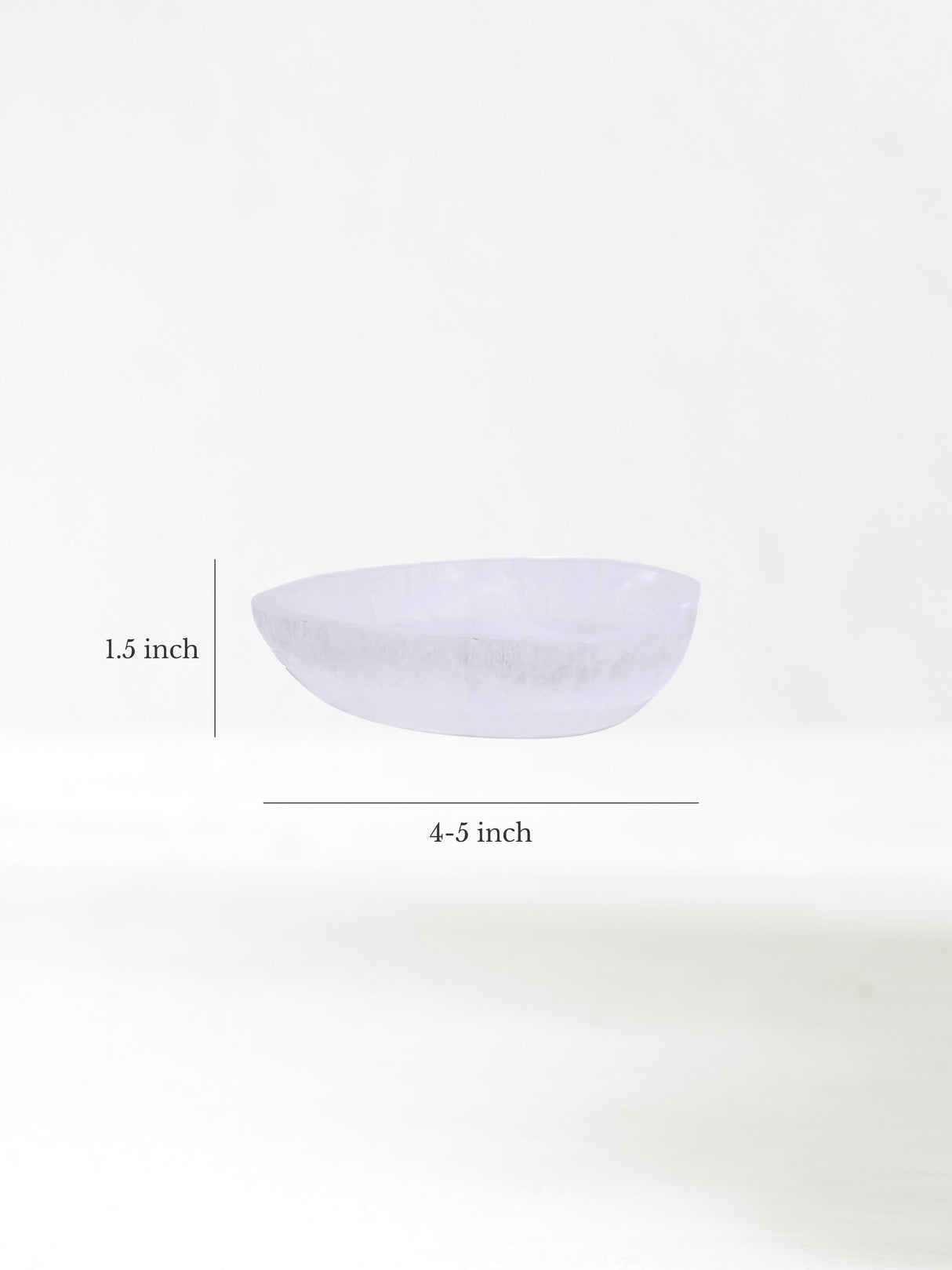 Selenite Altar Bowl Dimension | Cg133