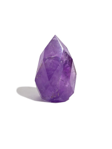Amethyst Faceted Crystal Point