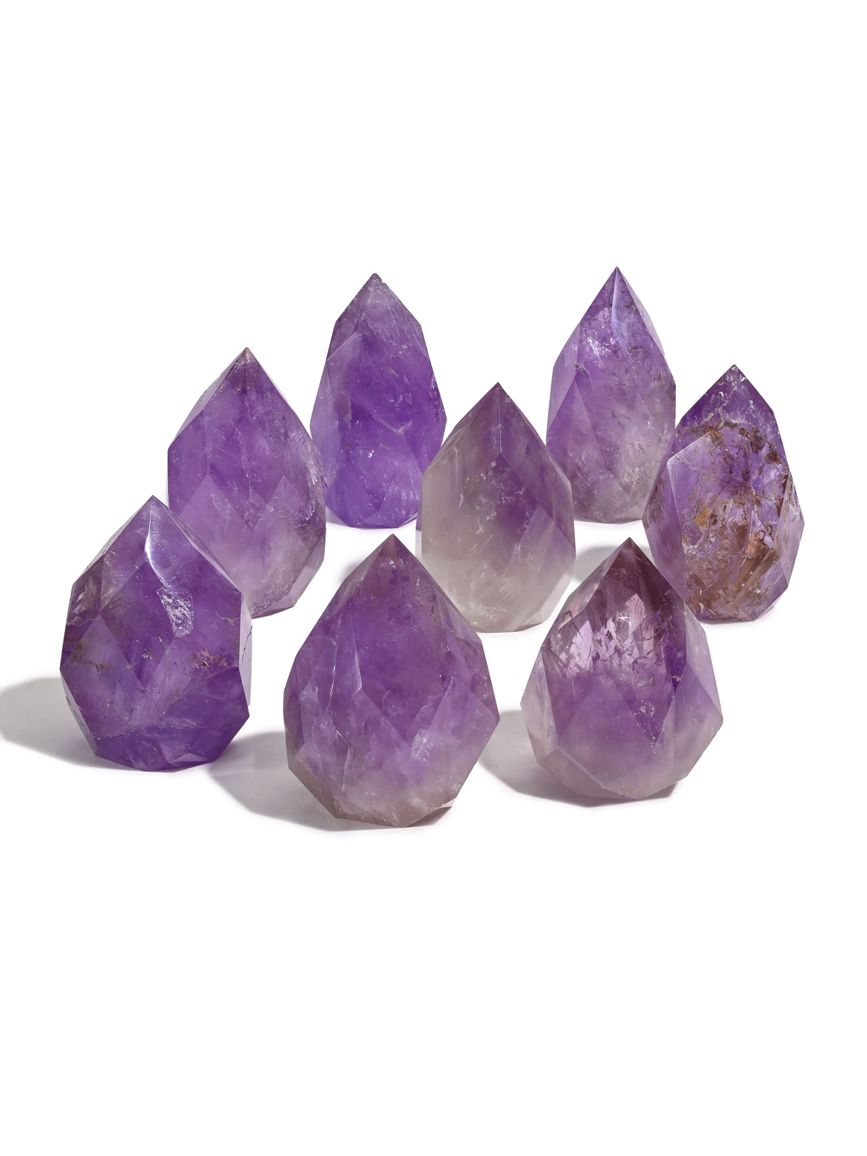 Amethyst Faceted Crystal Point