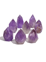 Amethyst Faceted Crystal Point
