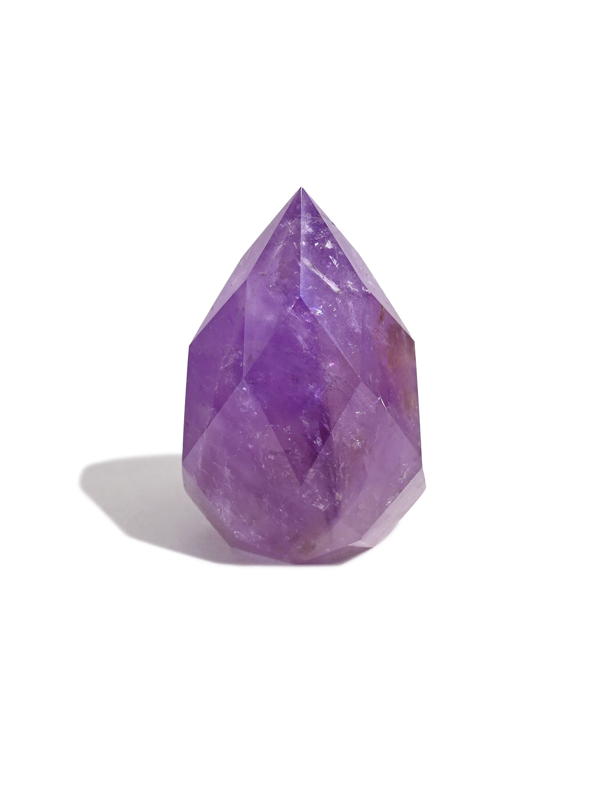 Amethyst Faceted Crystal Point | Cg173