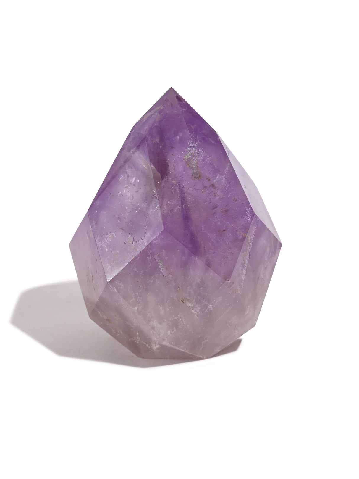 Amethyst Faceted Crystal Point