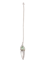 Quartz Crystal with Green Apophyllite Pendulum 2 | Cg204