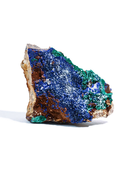 Raw Azurite with Malachite Mini | Cg208