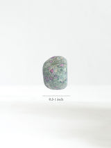 Ruby in Fuchsite Tumbles Dimension | Cg222