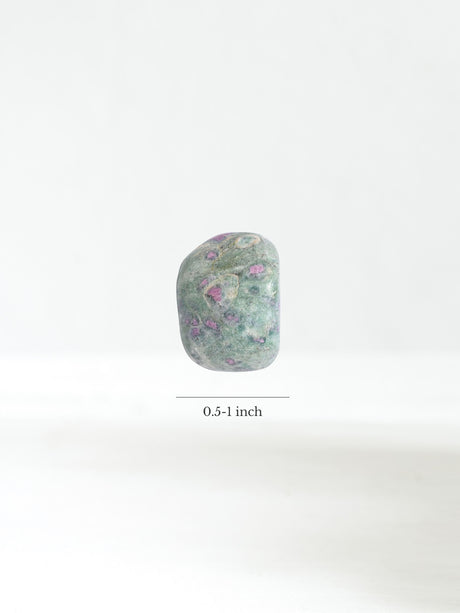 Ruby in Fuchsite Tumbles Dimension | Cg222