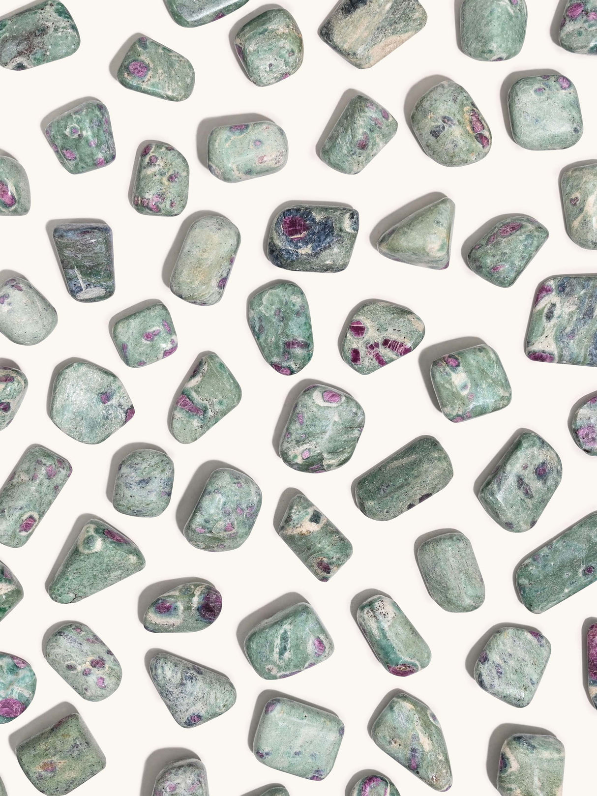 Ruby in Fuchsite Tumbles | Cg222